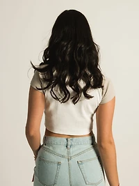 HARLOW COLOURBLOCK SOLID RAGLAN TEE