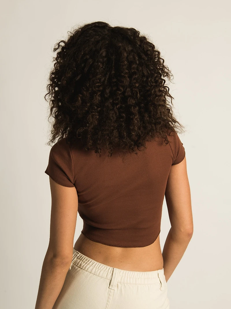 HARLOW SQUARE NECK T-SHIRT