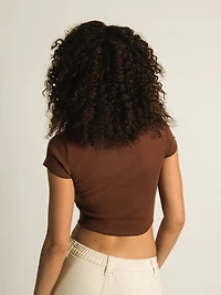 HARLOW SQUARE NECK T-SHIRT