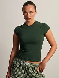 HARLOW ESSENTIAL RAGLAN TEE