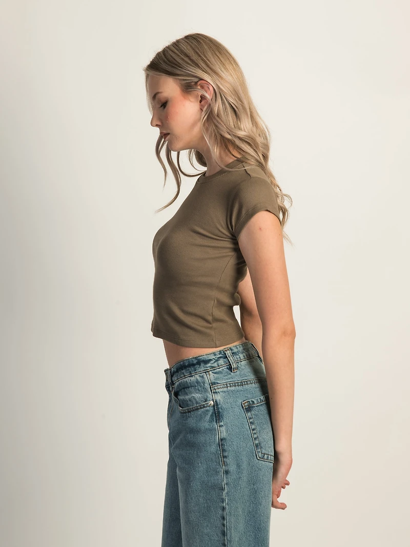 T-SHIRT BB COURT HARLOW ESSENTIAL - MUSHROOM