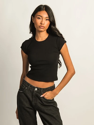 T-SHIRT BB HARLOW ESSENTIAL RIBBED