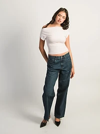 HARLOW SLOANE TEE - BABY PINK