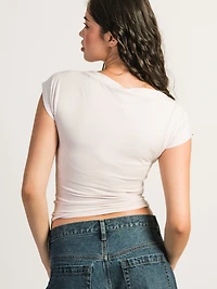 TEE-SHIRT HARLOW SLOANE - ROSE BÉBÉ