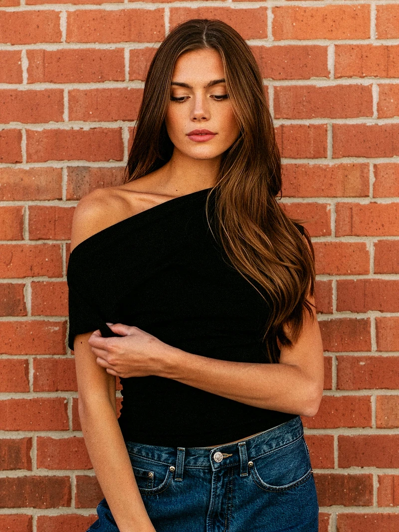 TEE-SHIRT HARLOW SLOANE - NOIR