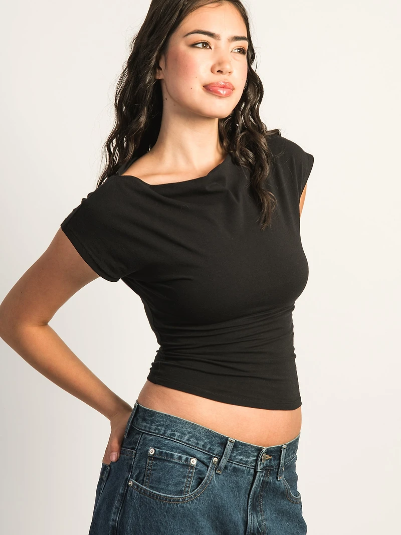 TEE-SHIRT HARLOW SLOANE - NOIR