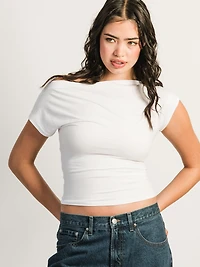 TEE-SHIRT HARLOW SLOANE - BLANC