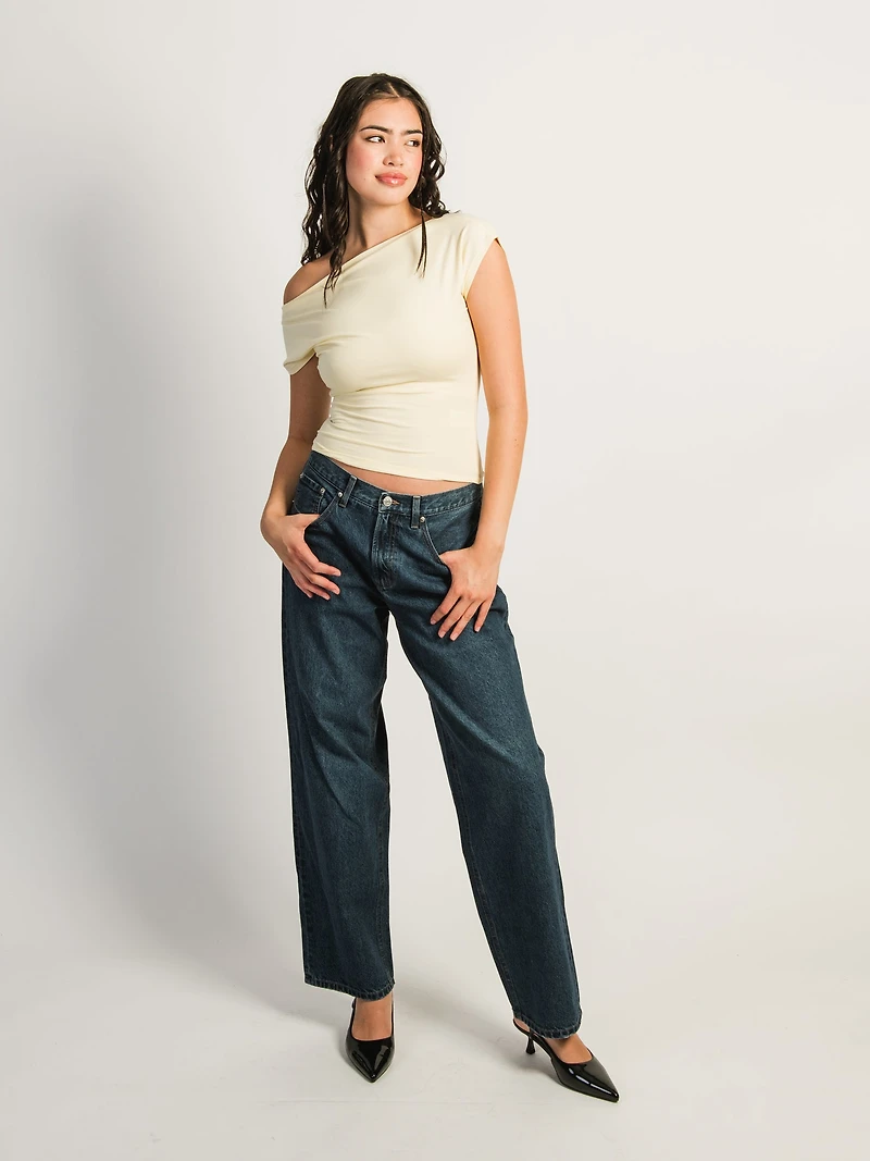 HARLOW SLOANE TEE - YELLOW