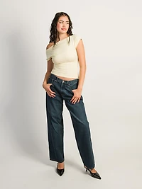 HARLOW SLOANE TEE - YELLOW