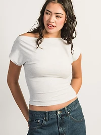 TEE-SHIRT HARLOW SLOANE - MELANGE