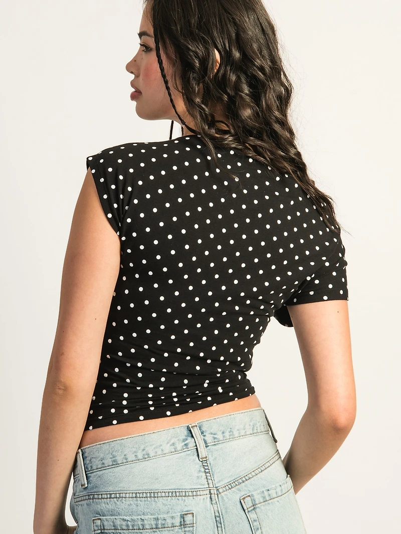 HARLOW SLOANE TEE - POLKA DOT