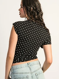HARLOW SLOANE TEE - POLKA DOT