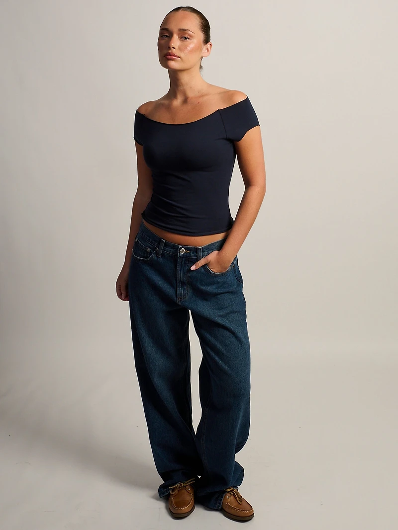 T-SHIRT HARLOW CLAIRE - MARINE