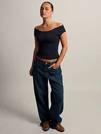 T-SHIRT HARLOW CLAIRE - MARINE