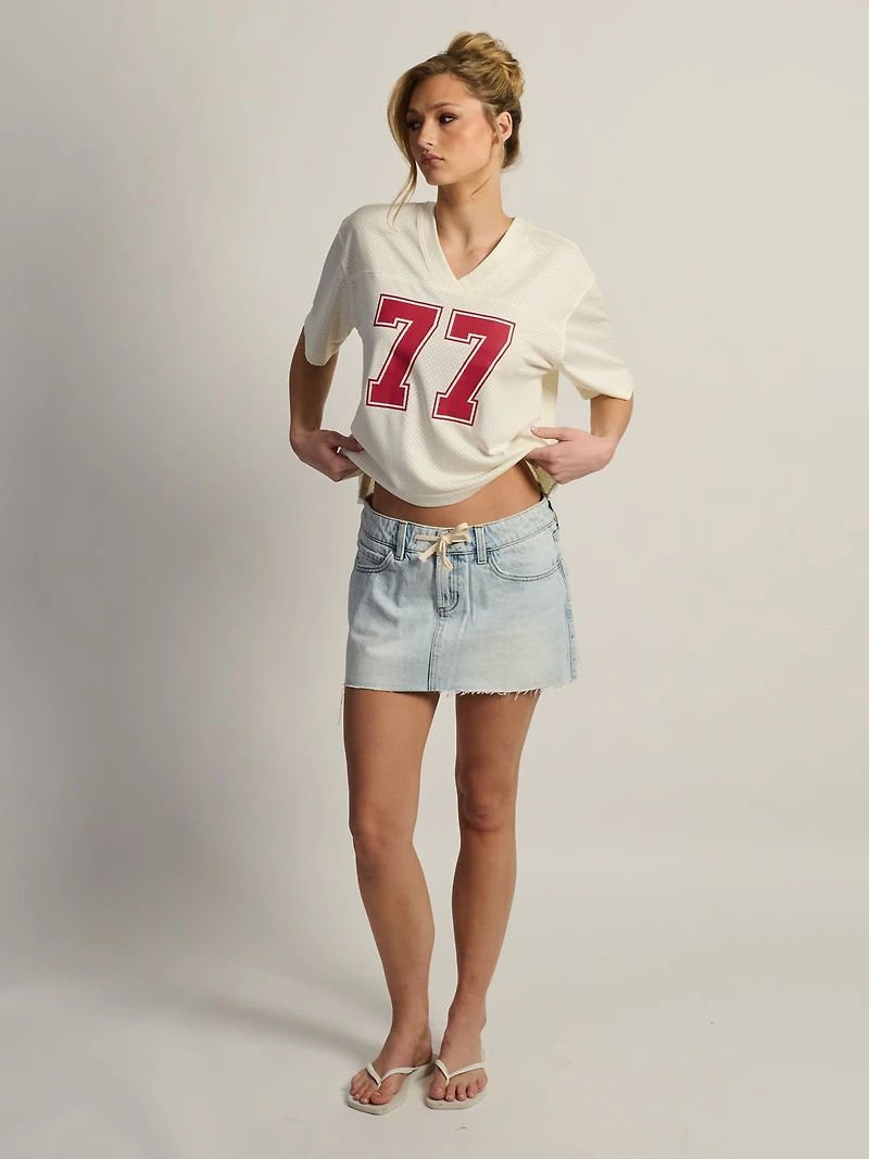 HARLOW PINNY TEE - OFF WHITE