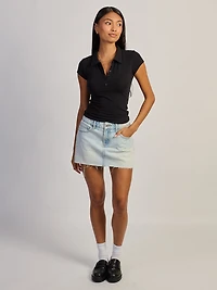 HARLOW SAWYER POLO TEE