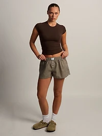 T-SHIRT HARLOW GIA - MARRON