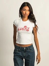 HARLOW KATIE TEE - WHITE