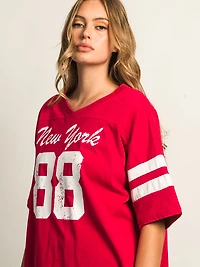 HARLOW BRADY TEE - PORT