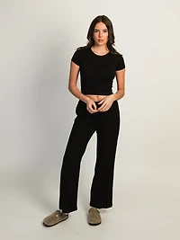 HARLOW RIBBED SEAMLESS TEE