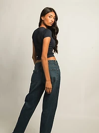HARLOW RIBBED SEAMLESS TEE
