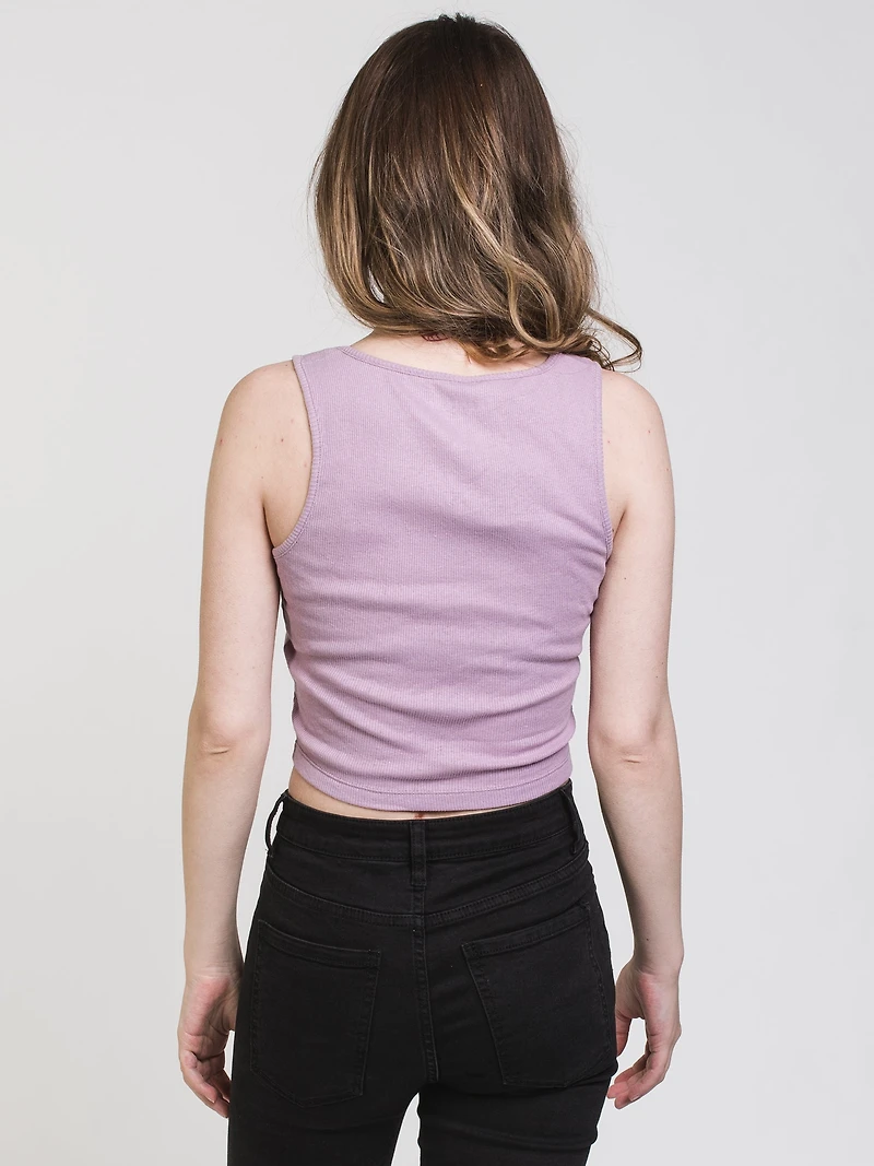 DÉBARDEUR CÔTELÉ TWIST EVERLY POUR FEMMES