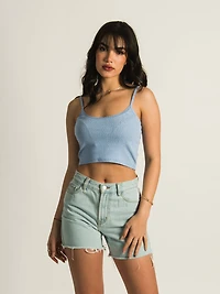 HARLOW KIKI POINTELLE DITSY TANK TOP - CLEARANCE