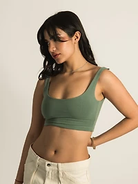 HARLOW MIA CROPPED TANK TOP - CLEARANCE