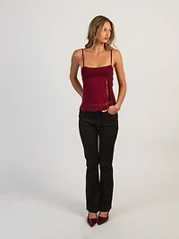 CAMISOLE HARLOW KESTRA -BORDEAUX