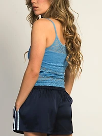 HARLOW LACEY TANK TOP - E. BLUE