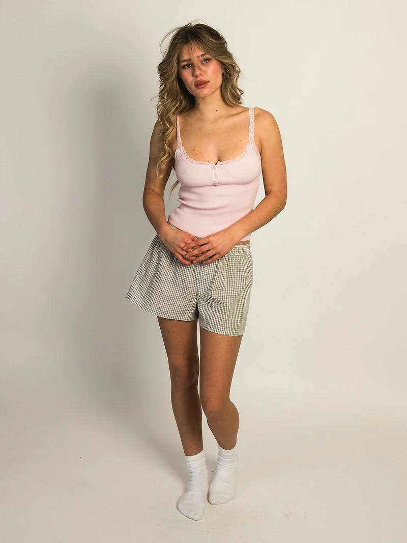 HARLOW HANNAH TANK TOP - CHERRY BLOSSOM
