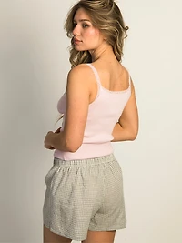 HARLOW HANNAH TANK TOP - CHERRY BLOSSOM