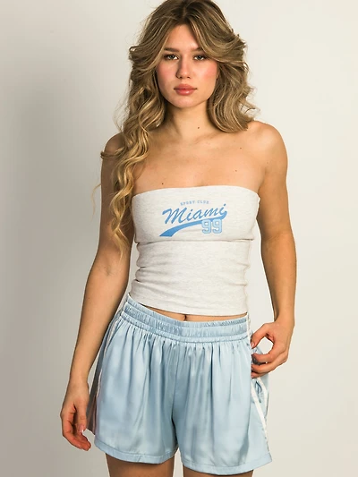 HARLOW BAILEY MELANGE TUBE TOP - MIAMI 99