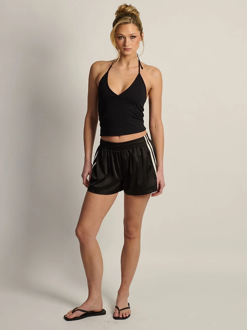 HARLOW TORI HALTER TOP - BLACK