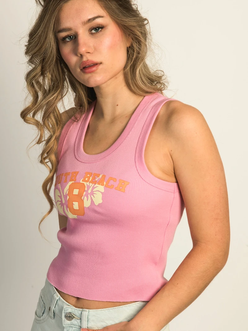 HARLOW KENDALL PRINT TANK TOP - SOUTH BEACH 8