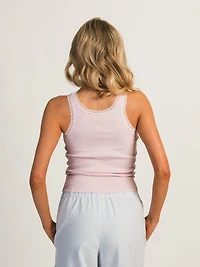 HARLOW KYLIE TANK - LIGHT PINK