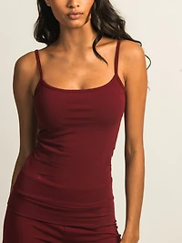 HARLOW GIA TANK TOP - BURGUNDY