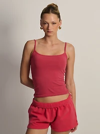 HARLOW GIA TANK - WASHD RED