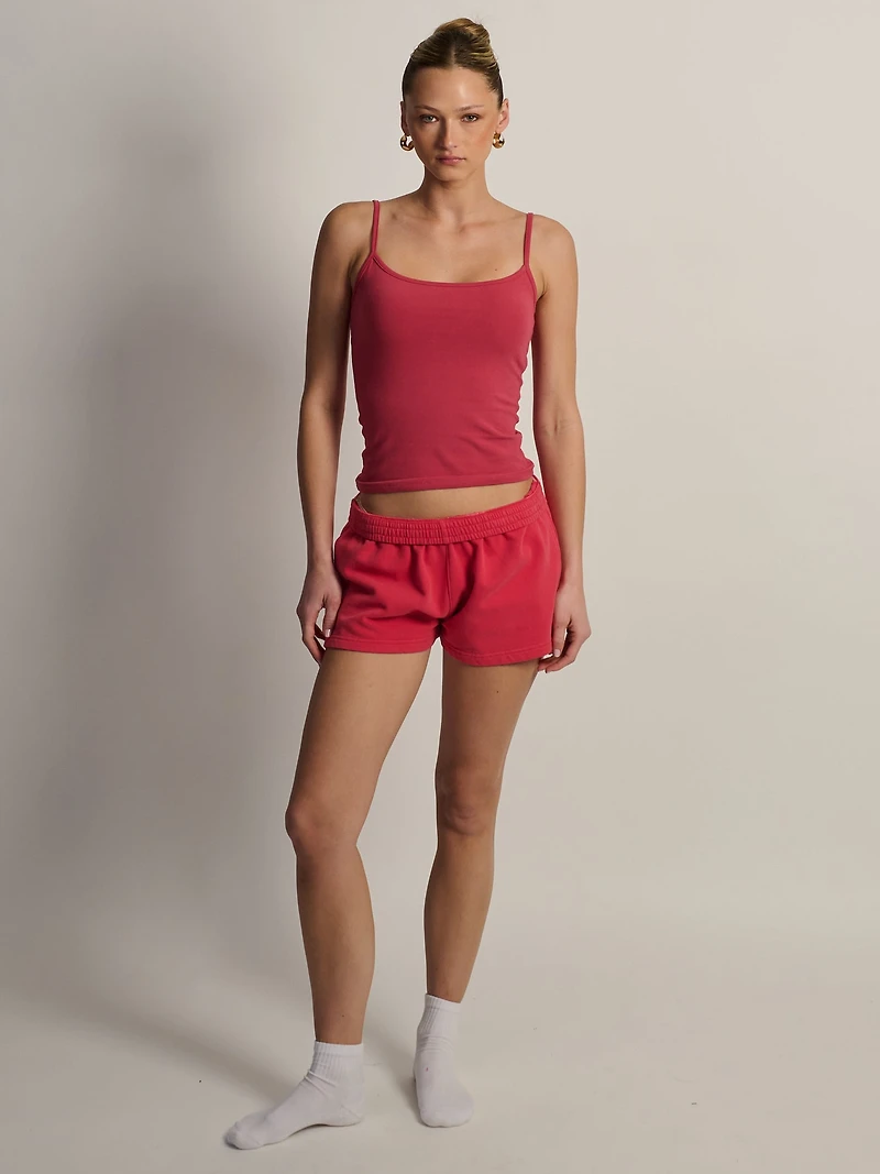 HARLOW GIA TANK - WASHD RED