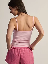 HARLOW GIA TANK - WASHD PINK