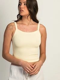 HARLOW GIGI TANK TOP - BABY YELLOW