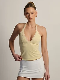HARLOW SALOME TOP - JAUNE