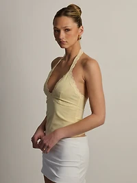 HARLOW SALOME TOP - YELLOW