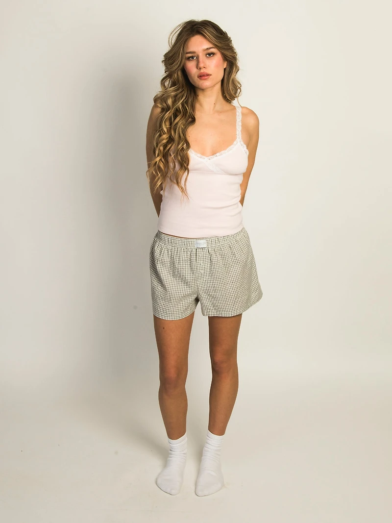 HARLOW LENI TANK TOP - BABY PINK