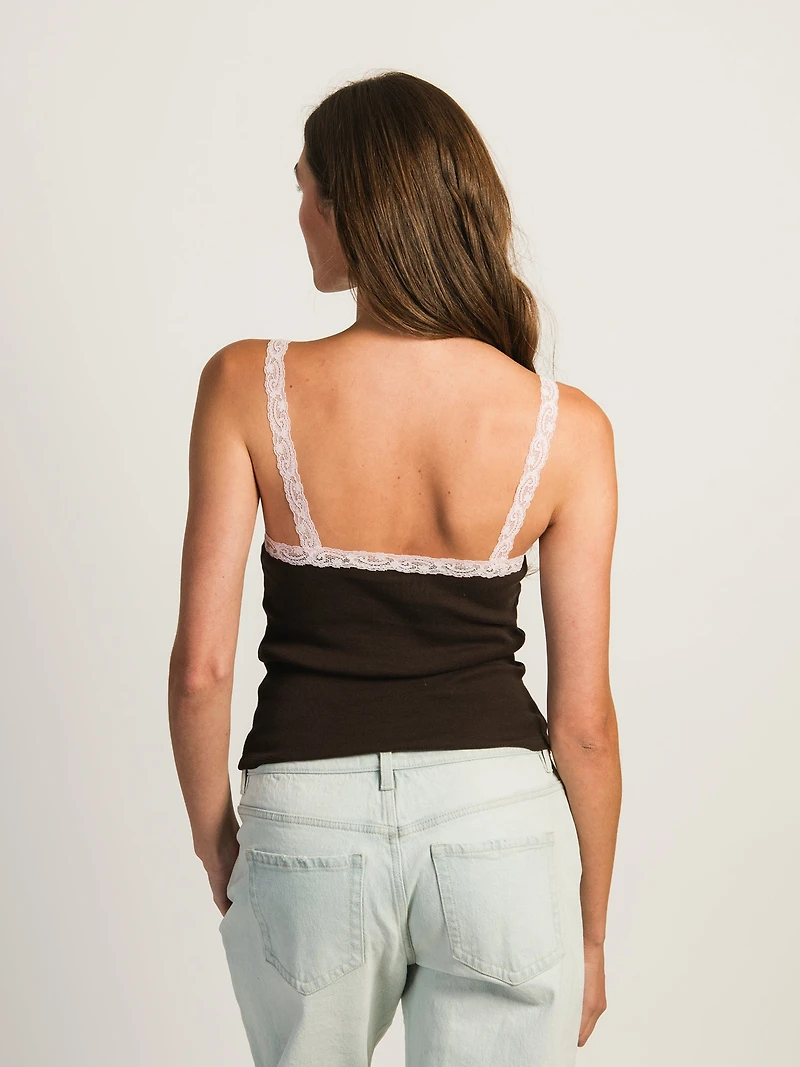 DÉBARDEUR HARLOW LENI – CHOCOLAT
