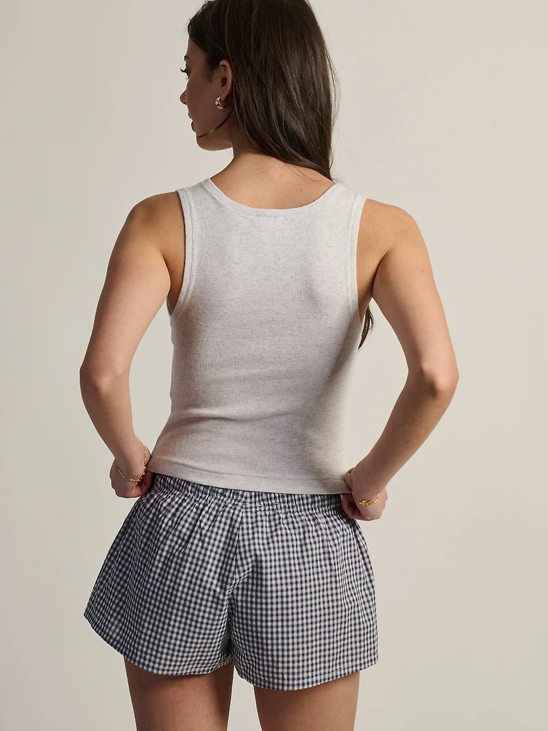 CAMISOLE HARLOW ESSENTIAL COL CARRÉ – NUAGE