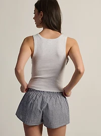 CAMISOLE HARLOW ESSENTIAL COL CARRÉ – NUAGE