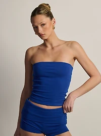 HARLOW KENNY TUBE TOP - COBALT