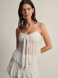 DÉBARDEUR HARLOW MELODY - BLANC