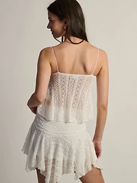 HARLOW MELODY TANK - WHITE